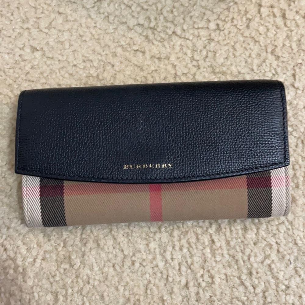 Burberry wallet check print